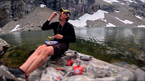 DEEP WILDERNESS ALPINE CUTTHROAT TROUT CATCH AND COOK