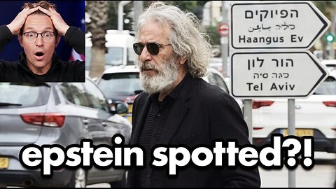 Photos Leak of Jeffrey Epstein ALIVE in Israel!?
