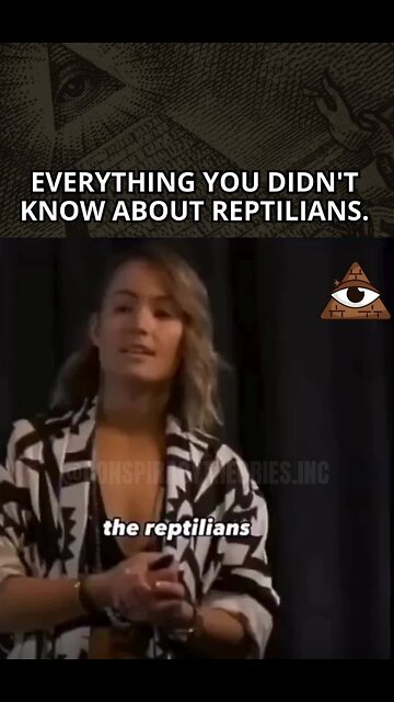The reptilians - there not on control