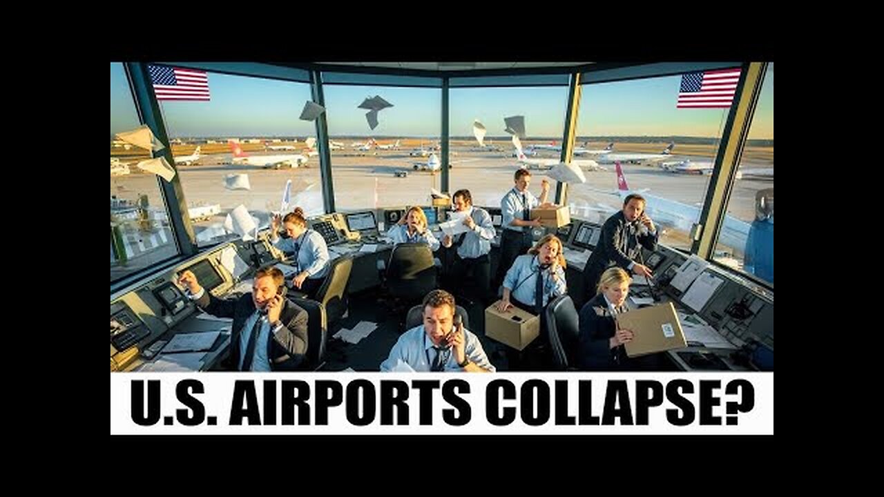 U.S. Aviation in Crisis as Flights for 3.2 Million Passengers Could Be Affected