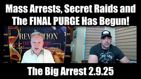 Bo Polny & Nino Rodriguez 2.9.25 - Mass Arrests, Secret Raids and the FINAL PURGE Has Begun!