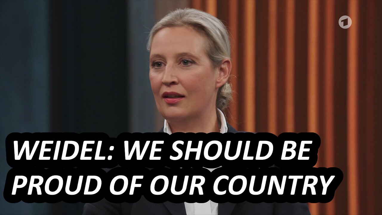 Elon Musk and Alice Weidel say Germans should be proud of their country (English subtitles)