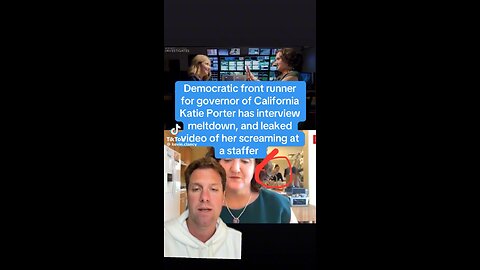 Future Democrat Governor, Katie Porter destroyed her campaign