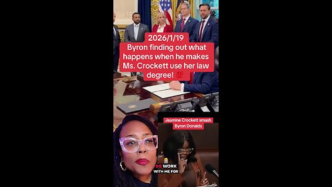 When Ms Crockett drops the mic