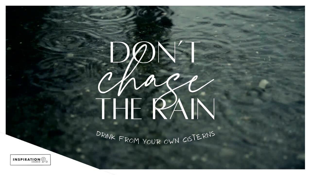 The Wells Series: Don't Chase the Rain // December 7, 2025