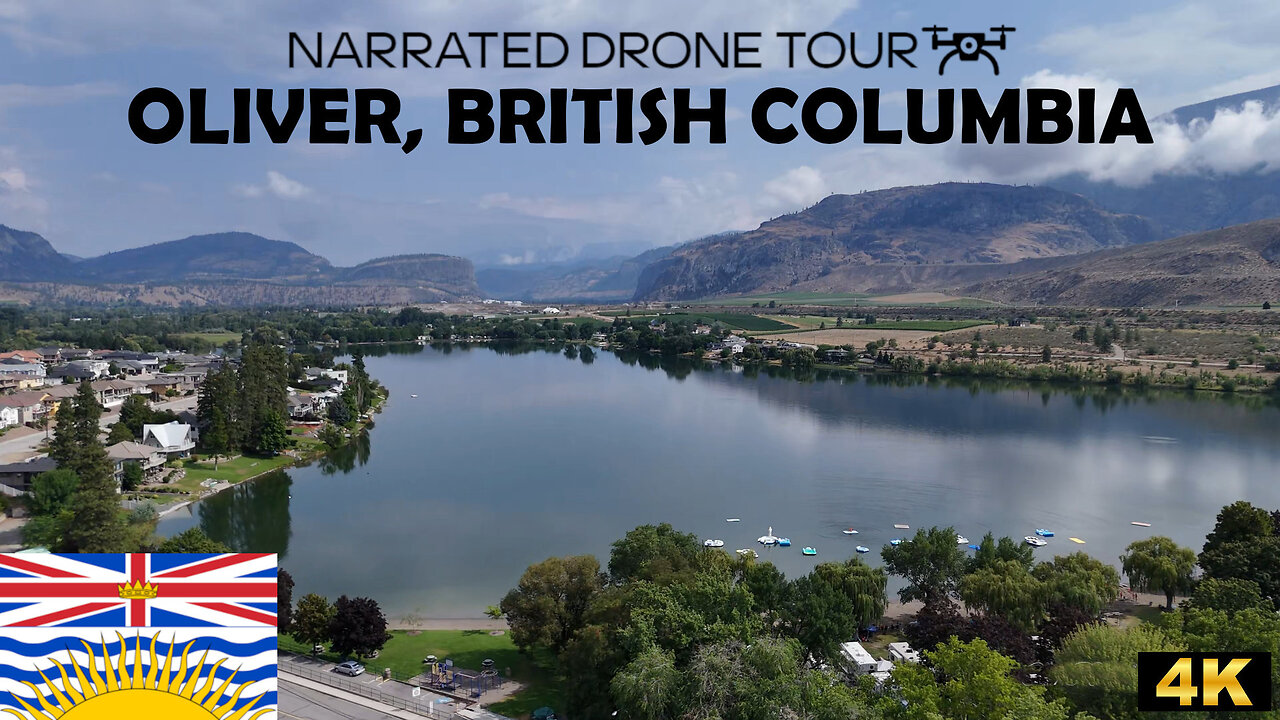🍇 Oliver, British Columbia 🚁 4K Drone