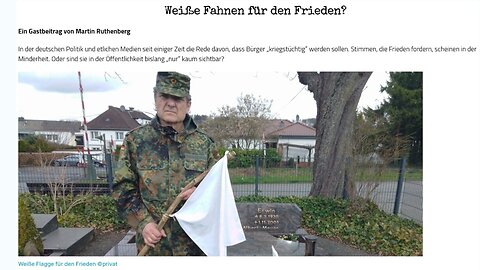 Die BRD wird Kriegsschauplatz! Weiße Fahne bereitlegen! Berlin 3. Oktober 2025