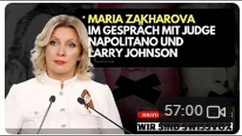 Marija Sacharowa im Gespräch mit Judge Napolitano & Ex CIA-Offizier Larry C. Johnson - TASS Talk