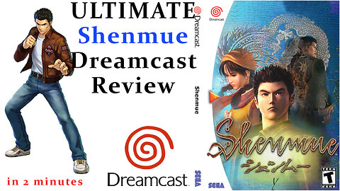 2 minutes Review - Shenmue [Dreamcast] 1999 #retrogaming #sega #fyp
