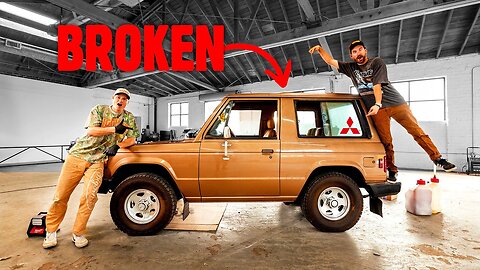 Trying to Fix My Friend’s Broken Mitsubishi Pajero for $500