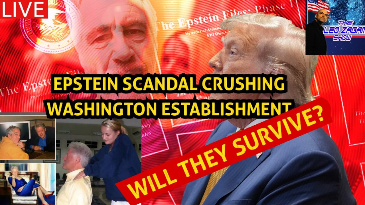 EPSTEIN SCANDAL CRUSHING WASHINGTON ESTABLISHMENT - WILL THEY SURVIVE?