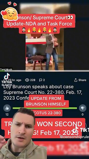 Brunson Case Update