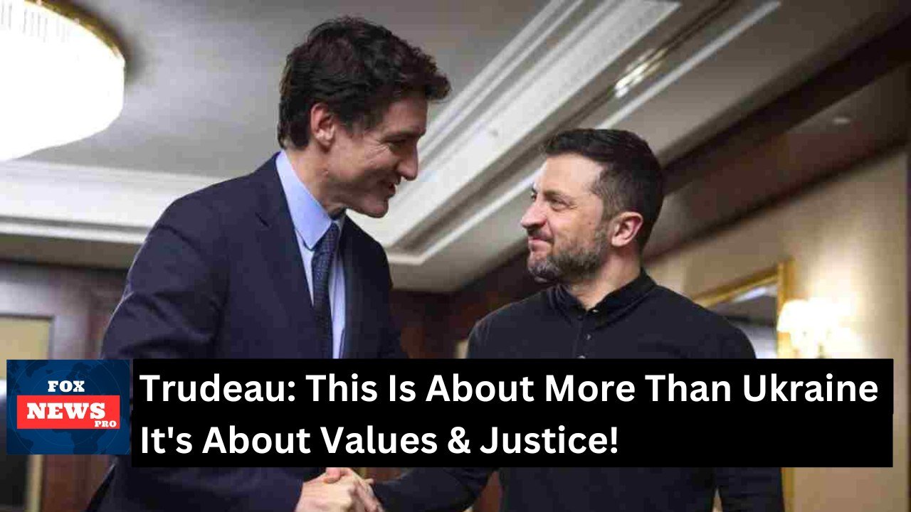 Trudeau Stands Strong with Ukraine in Kyiv!