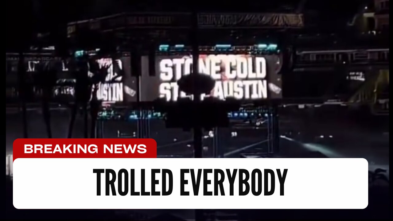 WWE Just Trolled Everybody