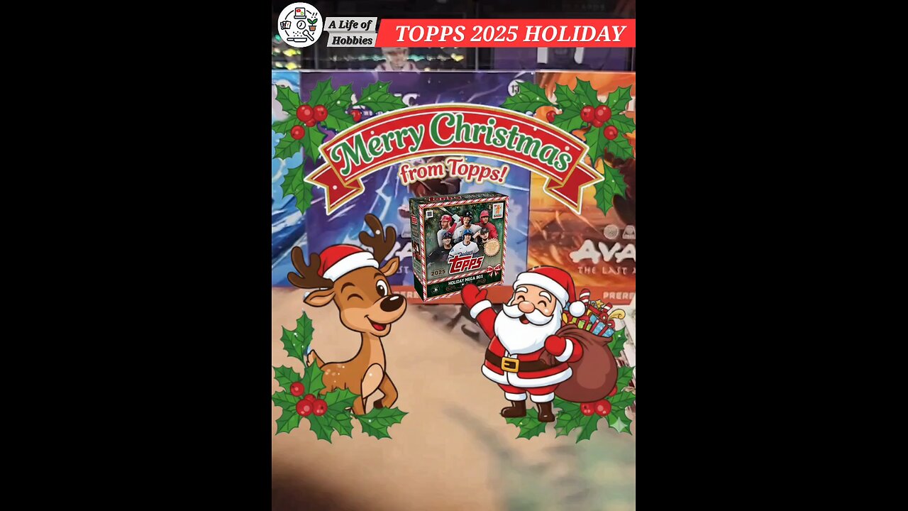 Pulled a Triple Relic from a Topps 2025 Holiday Mega Box!
