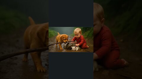 Heroic AI Dog Rescues Kitten!