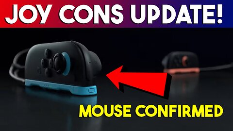 Nintendo Switch 2 LEAK!!! Mouse Functionally Confirmed