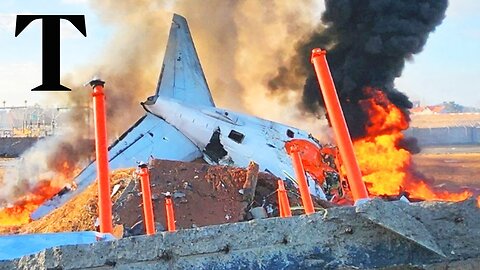 plane crashes in South Korea