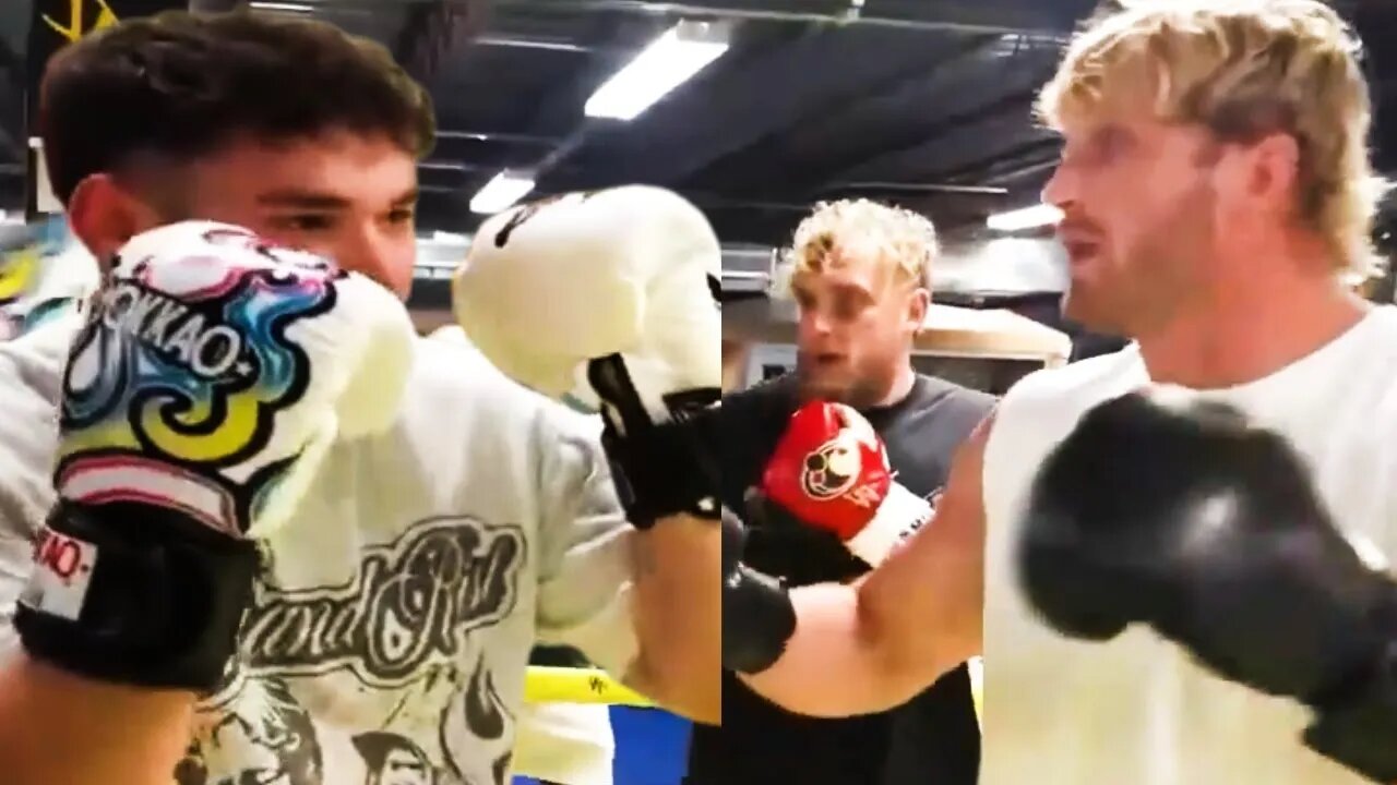 Jake Paul & Logan Paul Trains Adin Ross