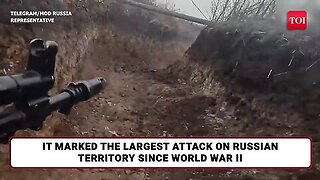 'Putin's Men Crawl 15 Kms In Gas Pipeline'_ Dramatic Footage Of Russia's SHOCKING Kursk Ambush