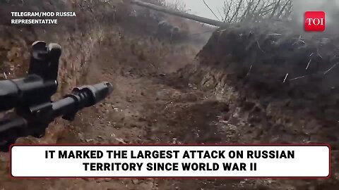 'Putin's Men Crawl 15 Kms In Gas Pipeline'_ Dramatic Footage Of Russia's SHOCKING Kursk Ambush