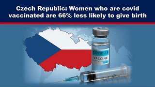 Covid Vaccinated Czech Women Are 66% Les Likely to Give Birth As P.M Calls It a "Conspiracy Theory"