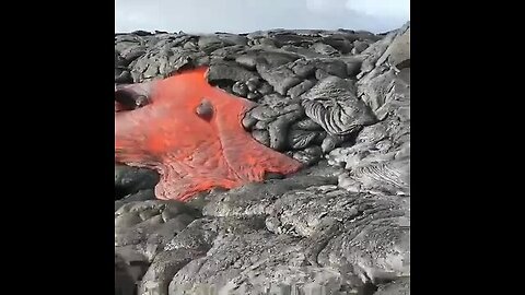 When underground lava tubes are blocked, the lava finds another way to reach the surface.