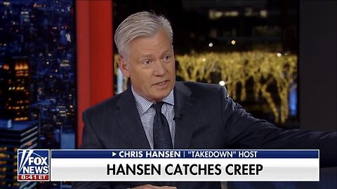 Chris Hansen just BUSTED an ALLEGED PREDATOR, charged with solicitation of a MINOR