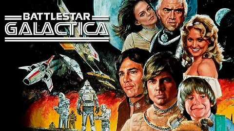 BATTLESTAR GALACTICA 1978 Universal Studio's Answer to Star Wars is Pretty Good FULL MOVIE HD & W/S