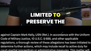 Mark Kelly Faces RECALL as Court-Martial Threat Explodes