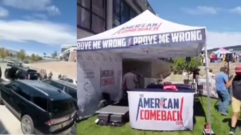 Turning Point USA staffer Terryl Farnsworth's selfie video moments after Charlie Kirk got S*ot