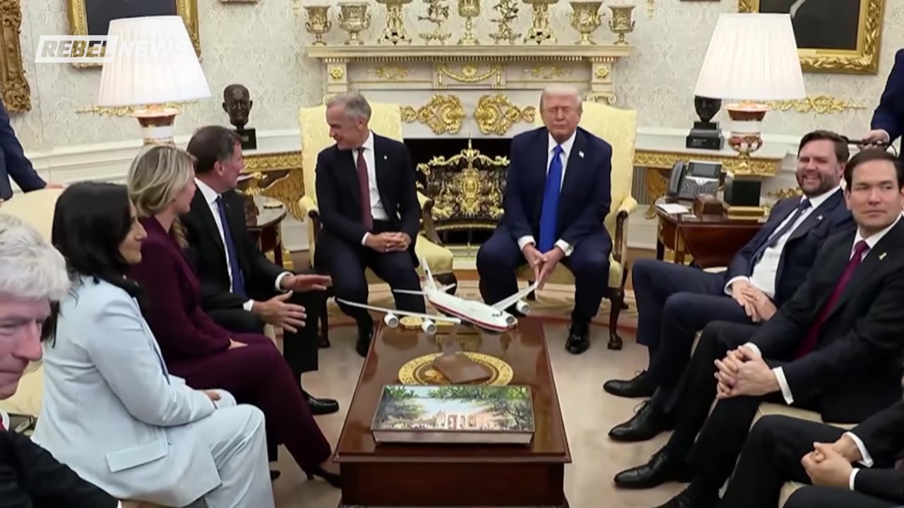 FULL: Carney meets Trump at White House