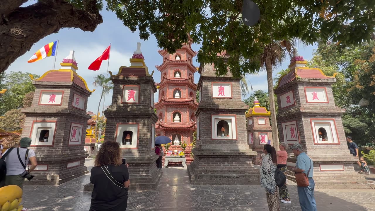 Tran Quoc Pagoda in Hanoi, Vietnam