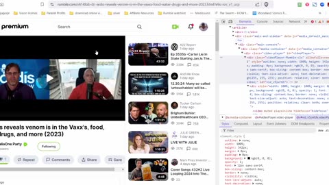 Embed Rumble Videos update 1st January 2025