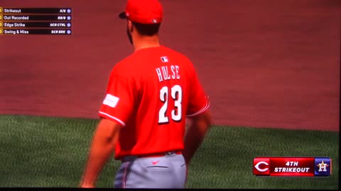 MLB The Show: Cincinnati Reds vs Houston Astros (S6 G75)