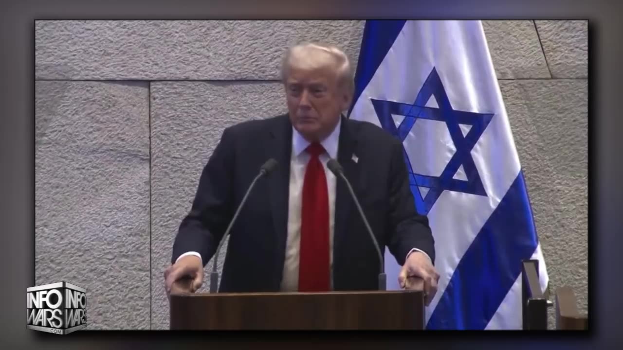 BREAKING: Trump Addresses Israels Knesset After Signing Historic Peace Deal