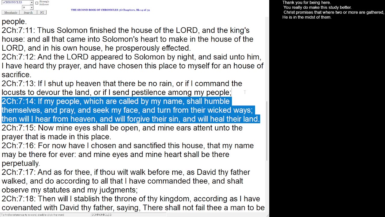 2 Chronicles 7