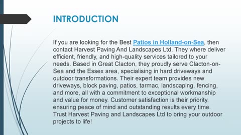 Best Patios in Holland-on-Sea