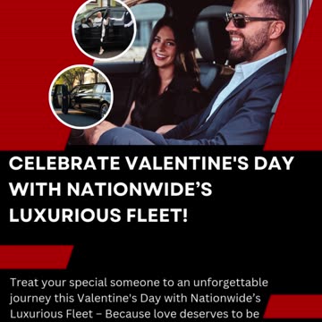 Celebrate Valentine's Day with Nationwide’s Luxurious Fleet!