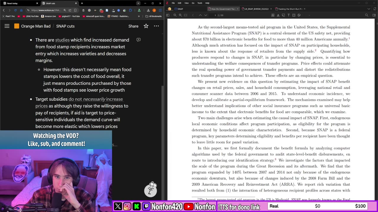 Hasan & Zorhan slop | SNAP | Trade war & econ memes | Gooning | !tts !discord