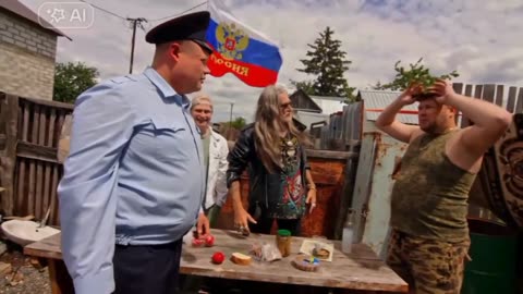 How Russians welcome new neighbors