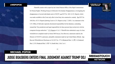 FURIOUS Judge UNLEASHES HELL on Trump IN FINAL ORDER