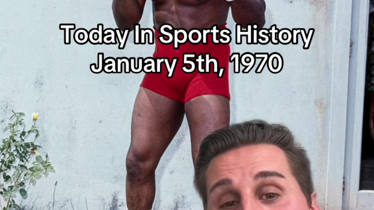 1/5/1970 IN SPORTS HISTORY