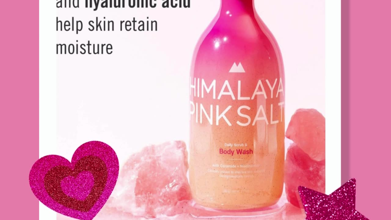 Himalaya Pink Salt Daily Scrub and Body Wash