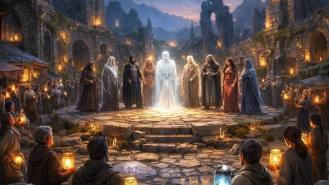 🐲BOOK IV📚ETERNAL DAWNS🌛 🧙‍♂️Chapter 8: The Council in Flesh