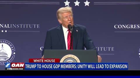 Trump To House Gop Members: Unity Will Lead To Expansion