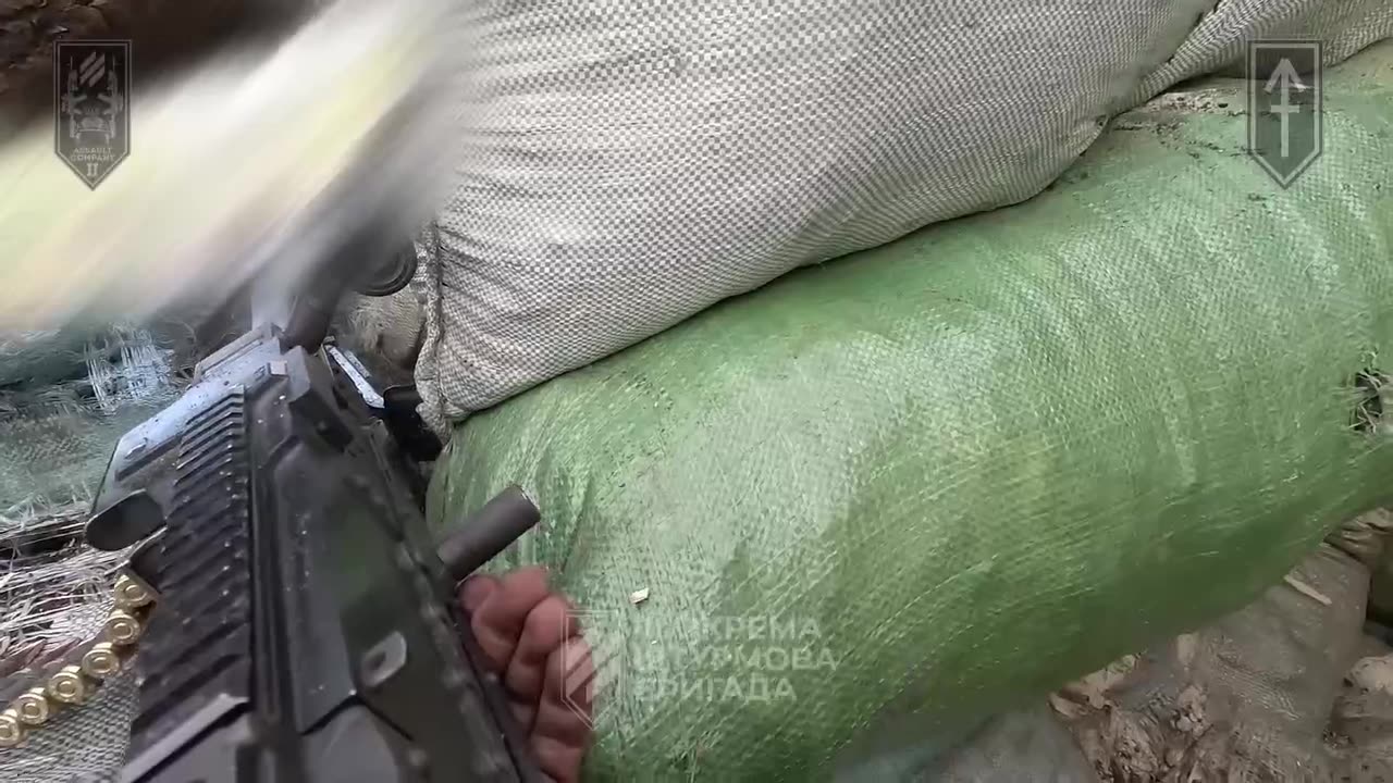 Life Inside Ukrainian Front Line Trenches