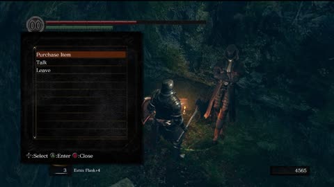 Dark Souls Remastered | Marvelous Chester full dialogue (in Royal Woods in Artorias of Abyss DLC)