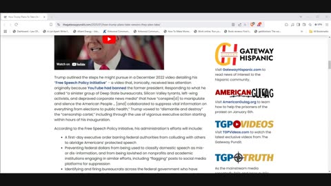 Tangled - How Trump Will Battle Censorship