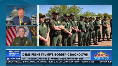 DEMS FIGHT CRIME CRACKDOWN AT BORDER